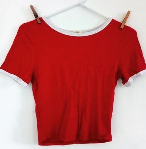 Cute Stretchy Red Top S